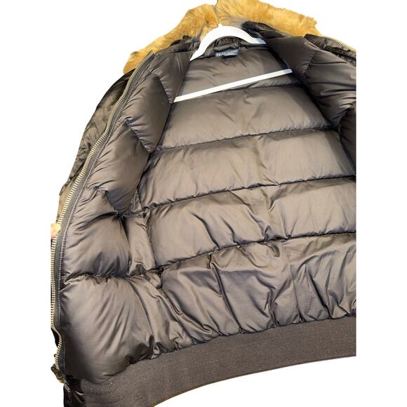 Ralph Lauren Down Vest Fur Trim Womens - size Small - Picture 6 of 10